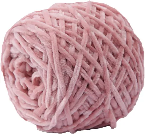 Miniatura 7 de Hilo de punto grueso negro, hilo de terciopelo de felpilla, hilo de chenilla gruesa 100% poliéster, tejido de brazo, tejido a mano, tejido
