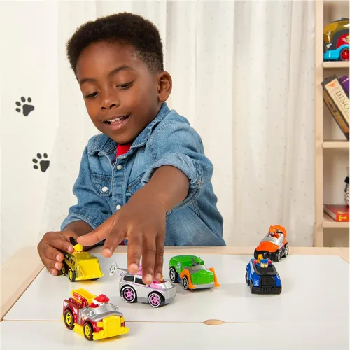Miniatura 7 de Paw Patrol, True Metal Classic - Paquete de 6 vehículos coleccionables de fundición a presión, escala 1: 55, Launch'N Haul Paw Patroller, juego