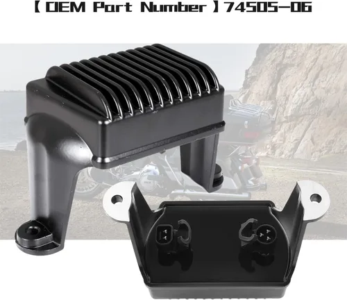 Miniatura 2 de KARSEE 74505-06 Regulador de Voltaje Rectificador Compatible con Harley Davidson Electra Glide Classic 2006-2008 74505-06