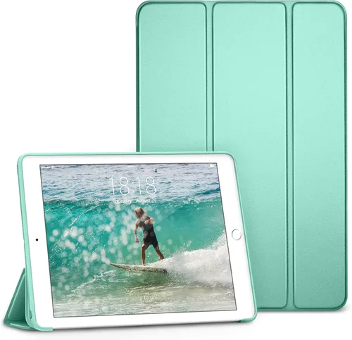 Miniatura 15 de Carcasa para iPad Mini 4, DTTO, antirraspones, ultradelgado, liviano, con autoencendido y autoapagado, cubierta con soporte de triple doblado