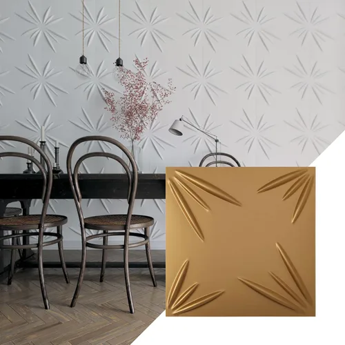 Miniatura 39 de Ekena Millwork WP20X20INWH 19 5/8 pulgadas de ancho x 19 5/8 pulgadas de alto Inula EnduraWall Decorativo 3D Panel de Pared Cubre 2.67 pies cuadrados