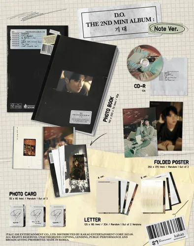 Miniatura 2 de D.O. EXO - 2º Mini álbum Expectation CD (A ver.)