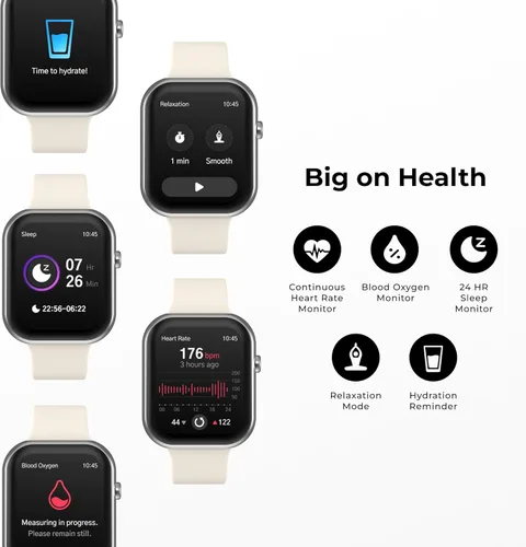 Miniatura 6 de iTouch AIR 5 Smartwatch - Pantalla AMOLED de 1.85 pulgadas, llamadas Bluetooth, más de 100 modos deportivos, frecuencia cardíaca, SpO2, seguimiento