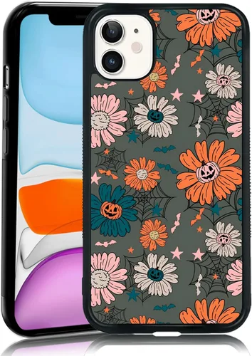 Miniatura 40 de Funda de teléfono de Halloween para mujer, diseño de fantasma, para iPhone 11, TPU a prueba de golpes, funda protectora para iPhone, globo ocular