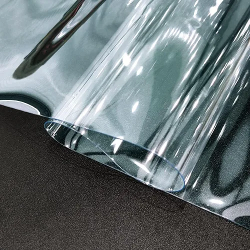 Miniatura 3 de XHT 30x135cm Vinilo de PVC transparente, 0.4mm Lámina de neón de color sólido resistente al agua, tela super transparente con espejo para hacer