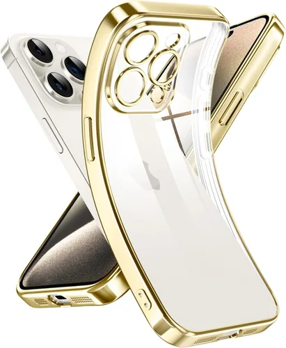 Miniatura 150 de Supdeal Funda transparente para iPhone 13 Pro, no amarillea, protección de cámara, probada en caídas de grado militar, transparente, a prueba