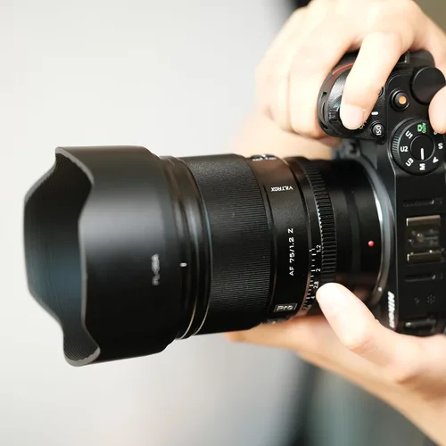 Miniatura 2 de VILTROX 75mm f/1.2 F1.2 PRO Lente de enfoque automático para cámara Nikon Z-Mount Ultra gran angular APS-C AF Compatible con cámaras Nikon Z-Mount