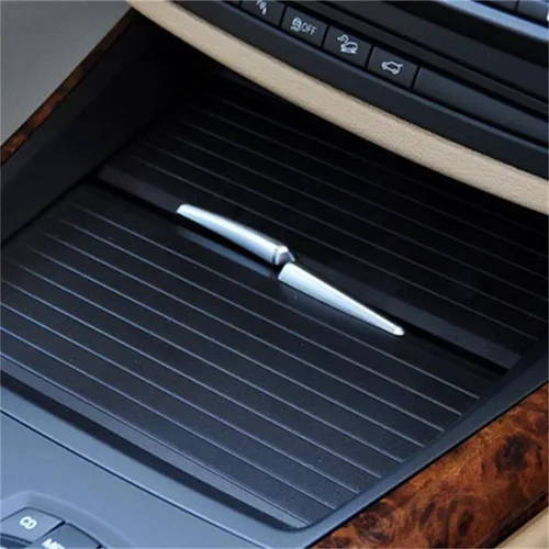 Miniatura 5 de Cubierta enrollable para consola central, portavasos, cremallera enrollable, persianas deslizantes para BMW X5 E70 2007-2013 X6 E71 E72 2008-2014