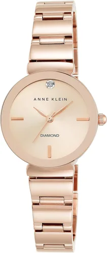 Miniatura 9 de Anne Klein Reloj de pulsera con esfera de diamante genuino para mujer