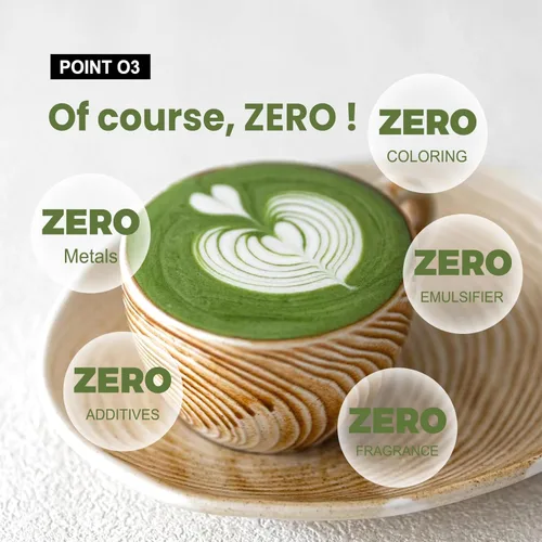 Miniatura 4 de Matcha Latte - Paquete individual de polvo de té verde con leche, mezcla de ciencia barista premium, bolsas individuales de matcha (20)