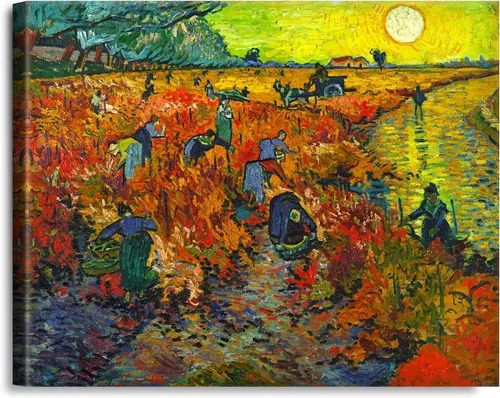 Miniatura 47 de A&T ARTWORK Noche estrellada sobre el Ródano de Vincent Van Gogh. Tamaño del marco: 36 x 30 pulgadas, tamaño de la imagen: 30 x 24 pulgadas