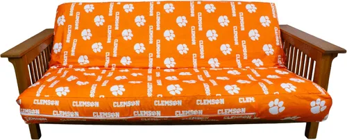 Miniatura 33 de College Covers Everything Comfy Auburn Tigers - Funda para futón, tamaño matrimonial (54 x 76 x 6 pulgadas), se adapta a tapetes de 6 y 8 pulgadas