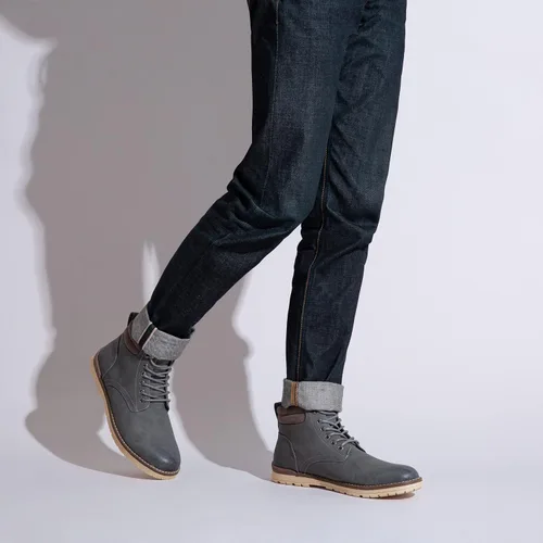 Miniatura 7 de Vostey Botas de senderismo para hombre, impermeables, botas chukka casuales para hombre
