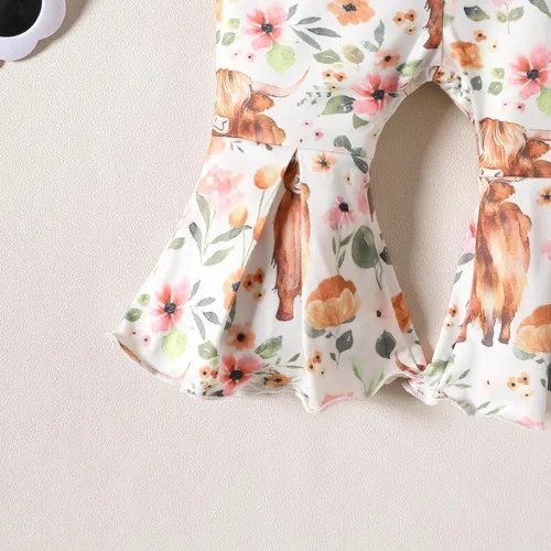 Miniatura 29 de Sejardin Ropa de verano para bebé y niña, recién nacida, manga corta, con letras, mameluco elástico con diadema