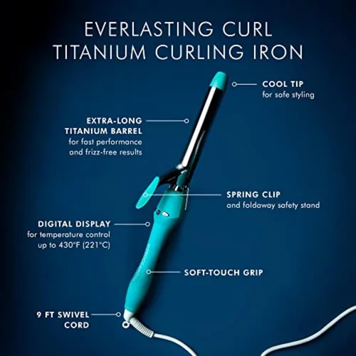 Miniatura 3 de Moroccanoil Rizador de titanio Everlasting Curl