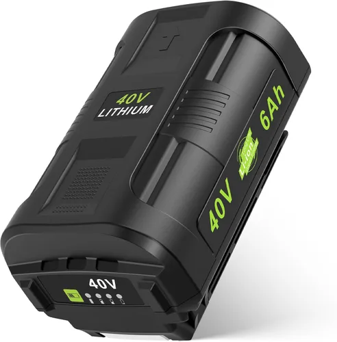 Futurebatt Batería de gran capacidad 6.0Ah 40V para Ryobi 40 voltios herramientas eléctricas OP4015 OP4026 OP40201 OP4030 OP4040 OP4050 OP40601 etc.