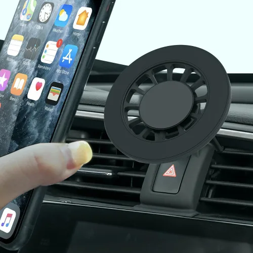 BEERTE Se adapta a Magsafe Soporte de coche para Honda Civic 2016-2021 [20 imanes fuertes] Soporte magnético para teléfono para iPhone 17 16 15 14