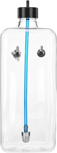 Tanque de combustible RC - Piezas de accesorios de modelo de control remoto, plástico transparente para avión (50.7 fl oz, para 150-200 CC)