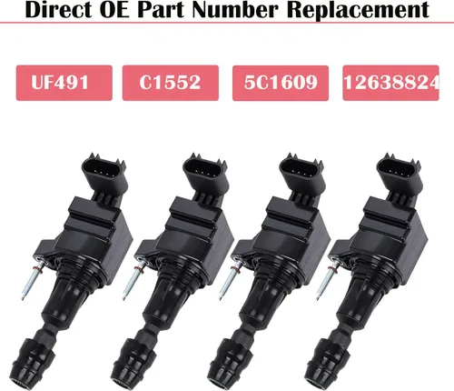 Miniatura 3 de Juego de 4 paquetes de bobinas de encendido para Chevy Malibu Equinox HHR Cobalt Captiva Buick Lacrosse Regal Verano 2007 2008 2009 2010 2011 2012