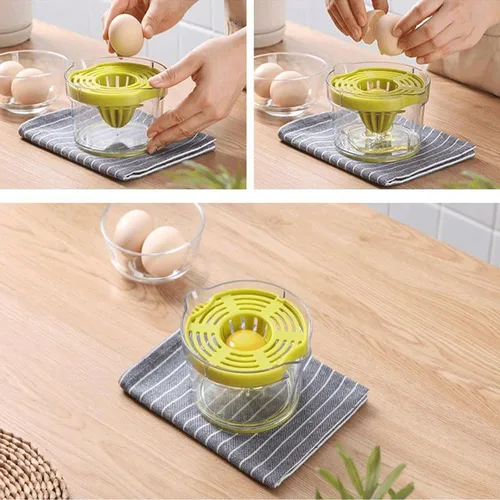 Miniatura 7 de Drizom Exprimidor manual de limón y naranja con taza de medición integrada y rallador, 12 onzas, verde