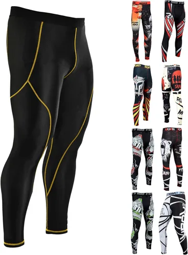Roar MMA - Pantalones de compresión para entrenamiento de gimnasio