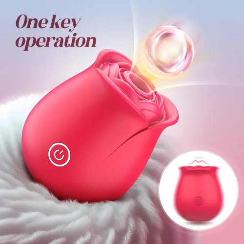 Miniatura 3 de Vibrador de rosa juguete sexual para mujeres - Neworld vibrador de aleteo 2EN1, juguete de rosa, 9 modos de golpeteo y succión, juguetes adultos