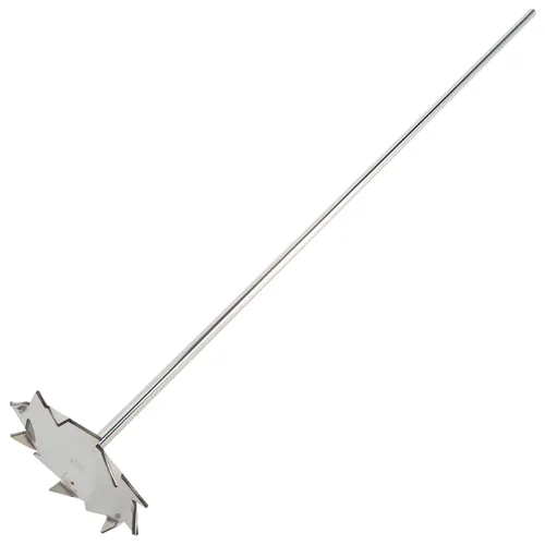 Miniatura 8 de ONiLAB 18900628 Agitador espiral de acero inoxidable 316L, diámetro del agitador de 50 mm, diámetro del eje de 8 mm, longitud del eje de 400 mm
