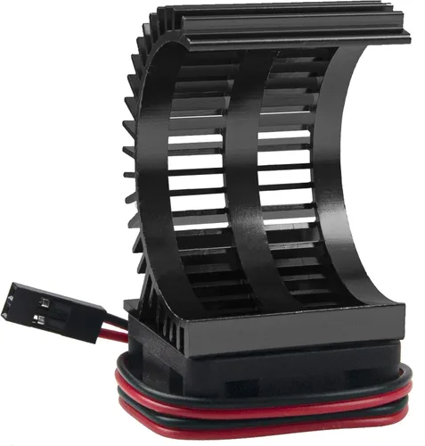 Miniatura 6 de Disipador de calor de motor RC 540 545 550 sin escobillas cepillado con ventilador de enfriamiento de 5-6 V compatible con Traxxas HSP HPI Wltoys