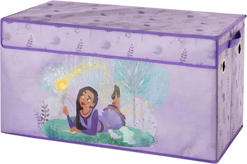 Miniatura 7 de Idea Nuova Gabbys Dollhouse - Baúl plegable de almacenamiento para niños, duradero con tapa suave, 28.5 x 14.5 x 16 pulgadas Casa de muñecas Gabbys