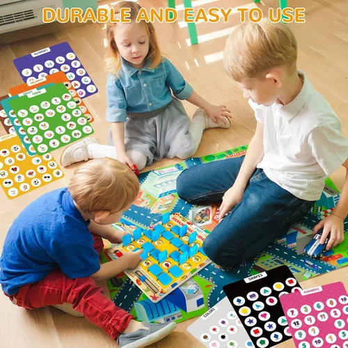 Miniatura 6 de Juego de Memoria de Emparejamiento para Niños de 3 4 5 6 7 8 Años, Juguete de Viaje para Niños y Niñas, Juego de Mesa de Madera, Esenciales de Viaje