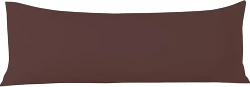 Miniatura 11 de Comfort Beddings Juego de 4 fundas de almohada estándar, 100% algodón orgánico, 600 hilos, fundas de almohada de algodón marrón de alta calidad