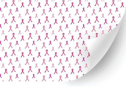 Miniatura 7 de HTV4U Vinilo de transferencia de calor con patrón de concienciación sobre el cáncer de mama (cinta rosa bebé, 18.5 pulgadas x 3 yardas) - Papel