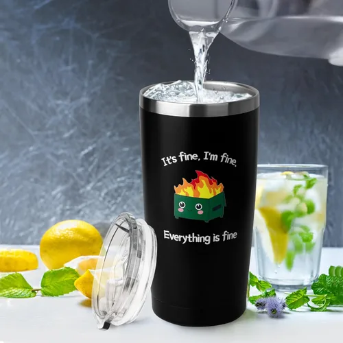 Miniatura 4 de Regalo Divertido para Mujeres y Hombres - Vaso Térmico de Acero Inoxidable de 20 OZ - Regalos de Elefante Blanco para Adultos, Regalos de Broma