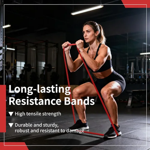 Miniatura 6 de Juego de 12 bandas de resistencia, asistencia para dominadas, entrenamiento de fuerza y terapia física para gimnasio en casa Bandas de bucle