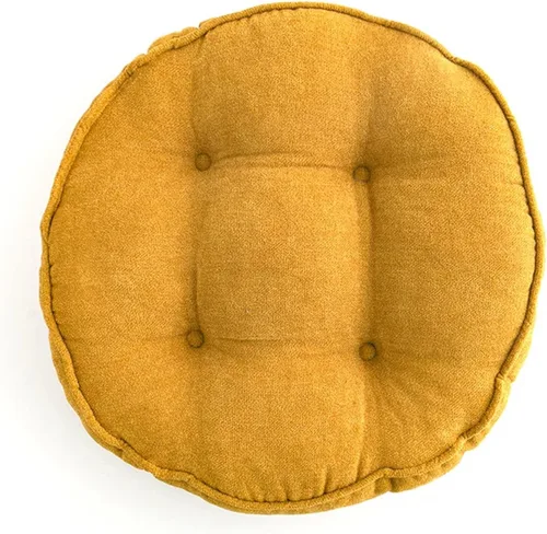 Miniatura 10 de Chair Cushion for Dining Chairs Round, Seat Cushion for Kitchen Chairs Extra Thick, Multi-Functional Chair Pads for Floor, Garden, Dining Room