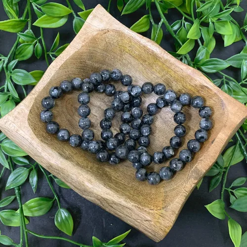Miniatura 74 de Gem Avenue Handmade Round Bead Stretch Bracelet Unisex Natural Stone Beaded Jewelry for Men & Women, Elastic Wristband for Daily Wear