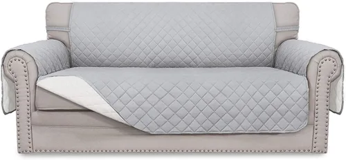 Miniatura 77 de Easy-Going - Funda para sofá, futón y sillón sin reposabrazos, reversible, resistente al agua, para mascotas y niños (azul oscuro/azul claro)