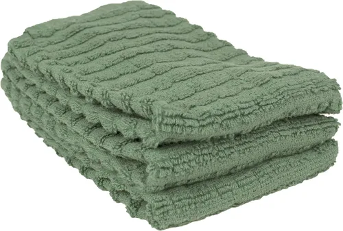 Miniatura 37 de Ritz Royale Collection - Juego de paños de cocina de 100 % algodón peinado, altamente absorbente, 13-3/4 x 12 pulgadas, 3 unidades, grafito sólido