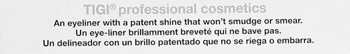 Miniatura 9 de TIGI Cosmetics Black Patent Delineador de ojos líquido, 0.08 onzas líquidas
