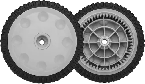 Miniatura 10 de 119-0311 Ruedas delanteras para segadora recicladora Toro de 22 pulgadas, ruedas de transmisión 137-4832 compatibles con Toro 20330 20331 20339