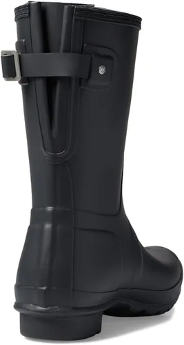 Miniatura 5 de Hunter Botas cortas ajustables originales para mujer, parte superior de goma con forro de nailon, plantilla acolchada y correa con hebilla