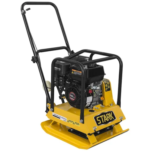 Stark USA Stark 6.5hp Walk-Behind Vibración 21 pulgadas x 21 pulgadas Compactador de placa 2248lbs Force 196cc Motor Vibratorio Tamper Power