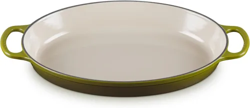 Miniatura 15 de Le Creuset - Cacerola ovalada de hierro fundido esmaltado Signature, 3 cuartos de galón, alcachofa