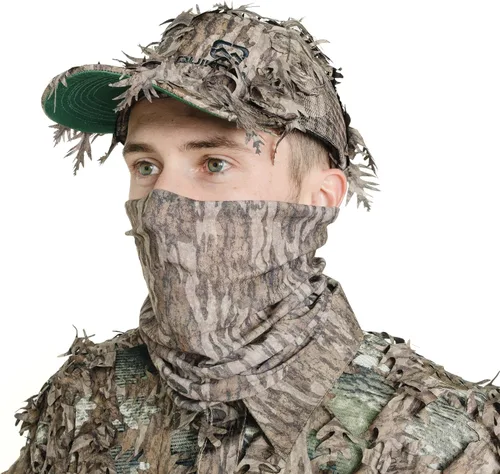Miniatura 2 de QuikCamo Polaina de máscara facial de camuflaje para caza de pavos