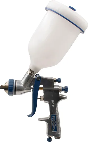 FPXAIR Pistola de pulverización HVLP de alimentación por gravedad: FPX-530, pistola de pintura en aerosol, mejoras para el hogar y herramienta