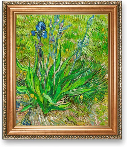 Miniatura 282 de A&T ARTWORK Noche estrellada sobre el Ródano de Vincent Van Gogh. Tamaño del marco: 36 x 30 pulgadas, tamaño de la imagen: 30 x 24 pulgadas