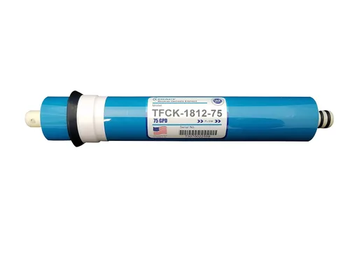 PureT TFCK-1812-75 - Filtro de membrana semipermeable de ósmosis inversa, capacidad de 75 galones por día, filtro de agua para purificación de
