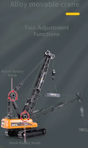 Miniatura 6 de Camión articulado Gemini & Genius con volquete, para metalurgia, escala 1/50, vehículo de ingeniería, modelo de juguetes infantiles