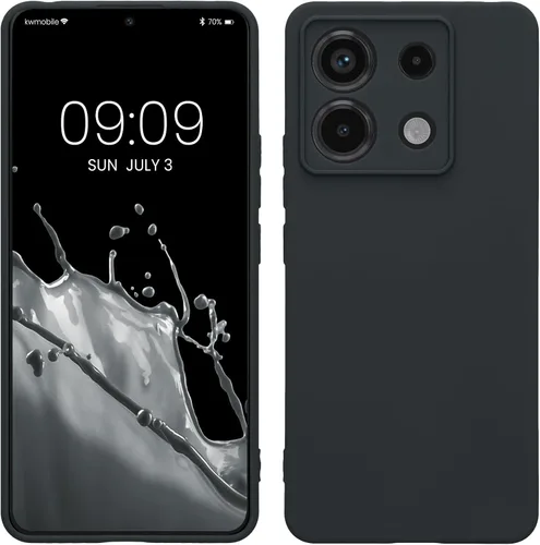 Miniatura 77 de kwmobile Funda compatible con Xiaomi Redmi Note 11 / Note 11S - Funda protectora de silicona TPU suave y delgada - Azul Báltico