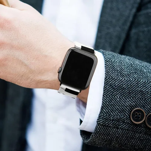 Miniatura 6 de Correas de reloj de silicona musicales con piano musical, compatibles con Apple Watch, correa de reloj de liberación rápida para iWatch Series 8, 7